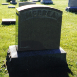 Edward T. McCrea's gravestone