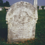 Fountain Caudell's gravestone