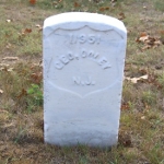 George Ooley's gravestone