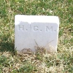 Henry C. Messick's gravestone