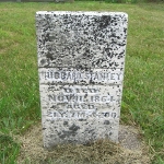 Hubbard Stanley's gravestone