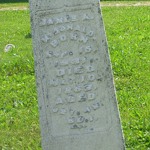 James A. McDonald's gravestone