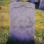 John E. Smith's gravestone