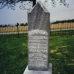 James F. Bergan's gravestone