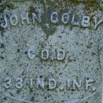 John L. Colby's gravestone