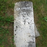 John M. Hausier's gravestone