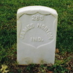 James Norton's gravestone