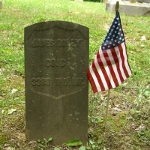 James Ooley's gravestone