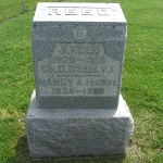 John Reed's gravestone