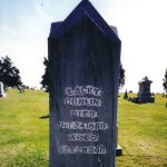 Lacky Conlin's gravestone