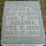 Noah A. Carpenter's gravestone