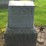 Shelby Sexton's gravestone