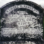 Samuel S. Kennedy's gravestone