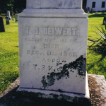 Thomas J. Deiwert's gravestone