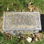 William H.H. Miller's gravestone