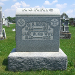 William H. Norris' gravestone