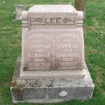 William W. Lee's gravestone (personal)