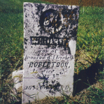 William P. Robertson's gravestone