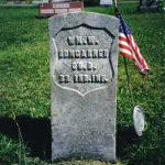 William W. Bumgarner's gravestone