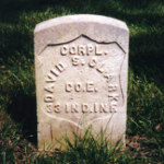 David S. Clark's gravestone