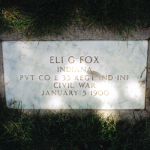 Eli G. Fox's gravestone