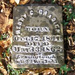 Henry C. Cradick's gravestone