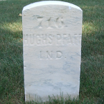 Hughes Pfaff's gravestone