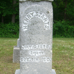 Henry Stantz's gravestone