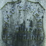 Isaac C. Spears' gravestone