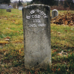 Charles Hiday's gravestone