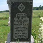 John B. Shields' gravestone