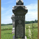 John B. Shields' gravestone