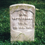 John R. Rattlebaugh's gravestone