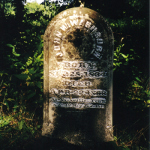 John W. Washburn's gravestone