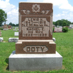 Lewis H. Doty's gravestone