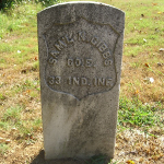 Samuel N. Gibbs' gravestone