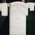 Thomas Hale's gravestone
