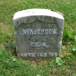 Wm. A. Edson's gravestone