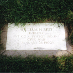 William H. Best's gravestone