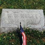 Walter W. Welty's gravestone
