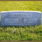 Chesley F. Garrison's gravestone