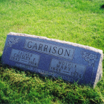 Chesley F. Garrison's gravestone