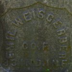 Emil Weisgerber's gravestone