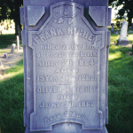 Franklin Richey's gravestone