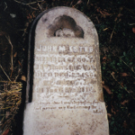 John M. Estes' gravestone