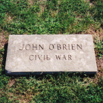 John O'Brien's gravestone