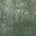 James S. Mowery's gravestone