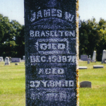 James W. Braselton's gravestone