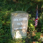 John W. Myrick's gravestone