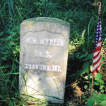 John W. Myrick's gravestone